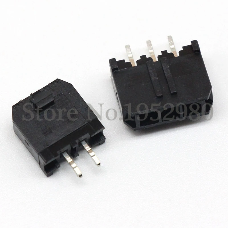 30 шт. Micro Fit 3 0 мм разъем 43650 Однорядный прямой штыревой 2/3/4/5/6/8 Pin|pin header connector|pin