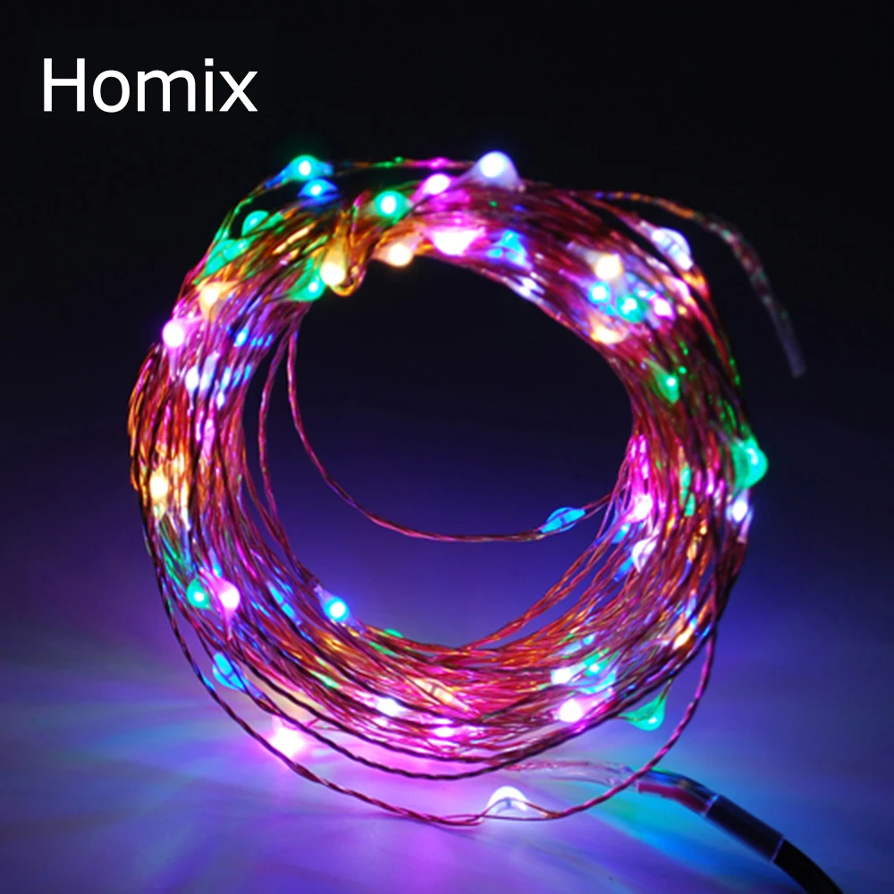 10m 33ft 100LEDs Outdoor christmas lights flashing string lamps led