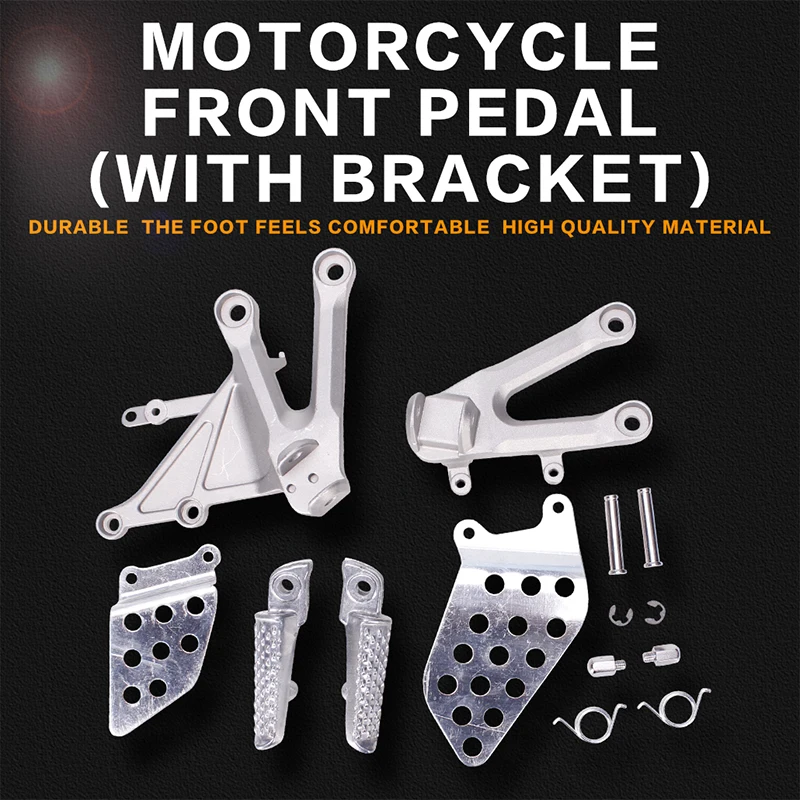 

Front Foot Rests Pedal Bracket Assembly Kit For Honda CBR1000 CBR1000RR 2004 2005 2006 2007 Motorcycle
