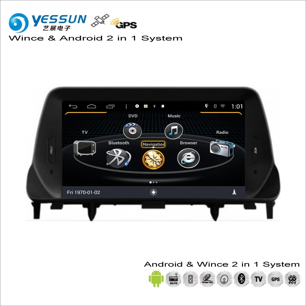 YESSUN для Buick Encore/для Opel/для Vauxhall Mokka 2012~ автомобильный Радио CD DVD плеер gps навигация Wince Android система