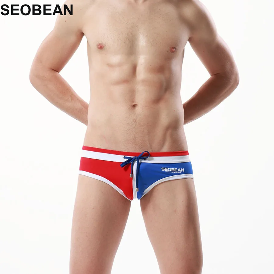 seobean maillot de bain costumi da bagno uomo costumi slip uomo costumi da bagno uomo maillot