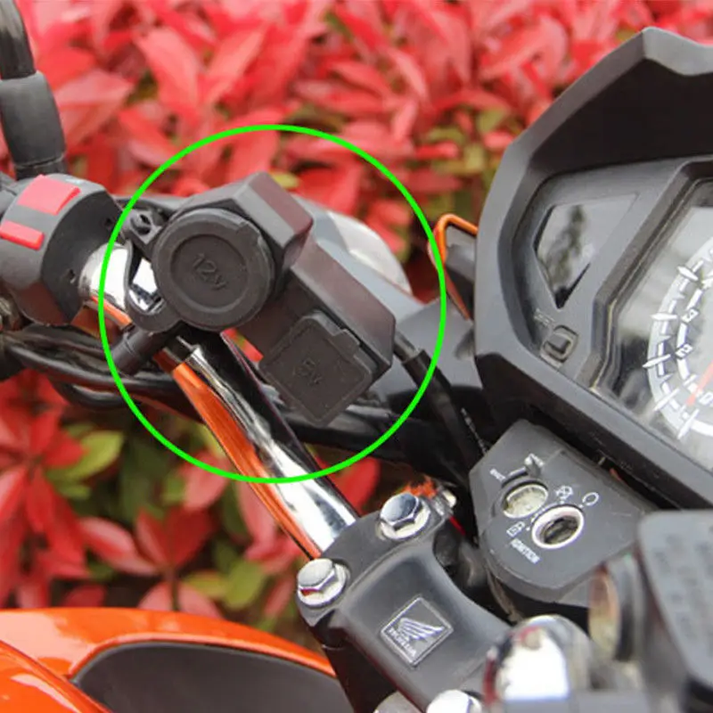 12V Автомобильная лодка мотоцикл прикуриватель розетка водонепроницаемый| |