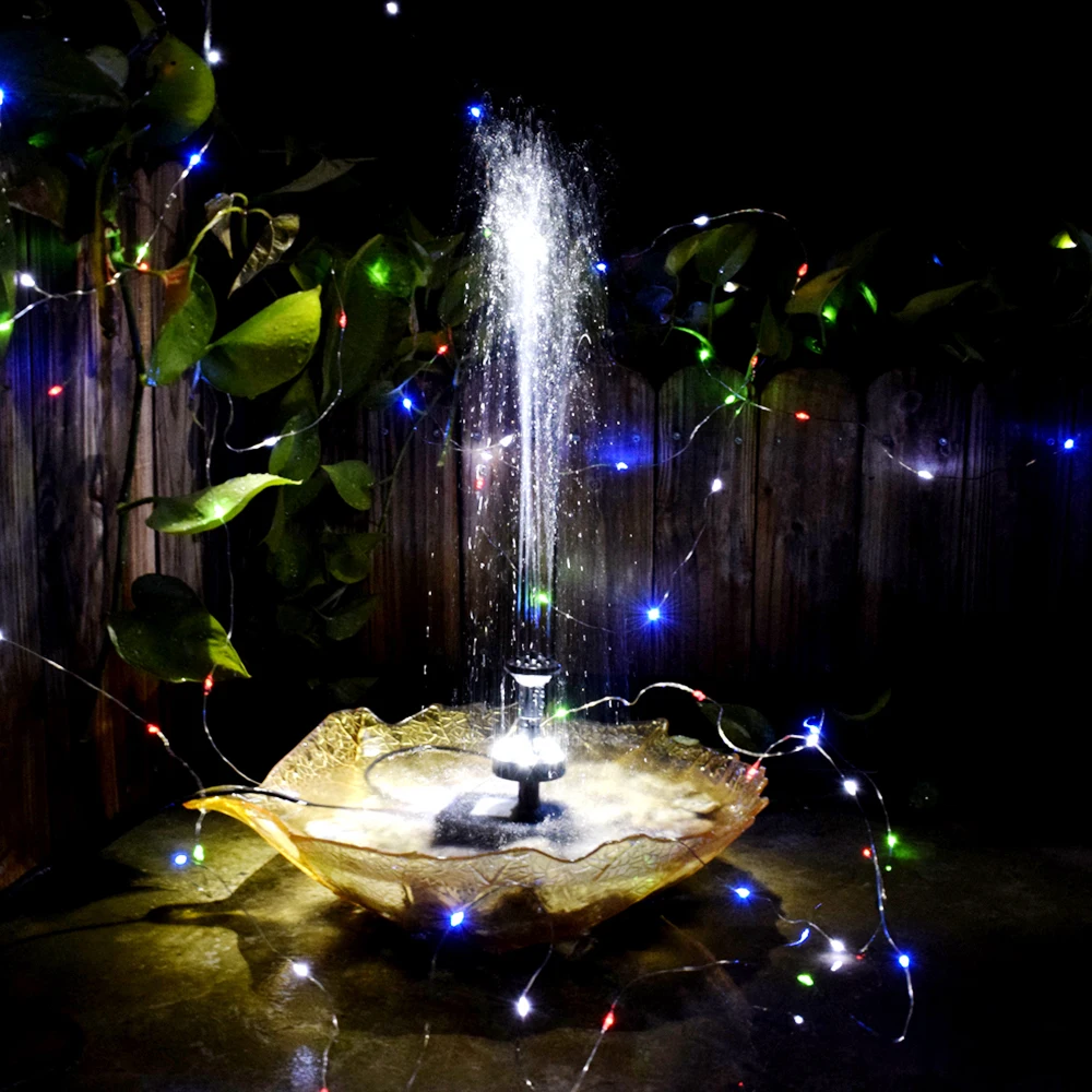 12V 5W Water Pump Solar Power Brushless Built in Battery Remote Control