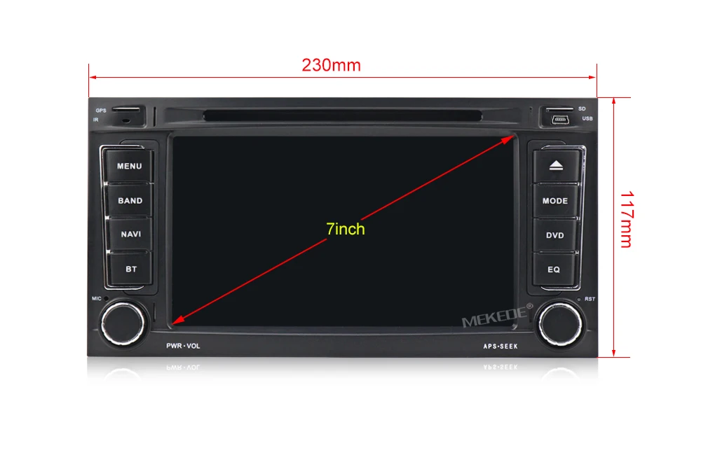 Perfect Car Multimedia Player GPS Android 8.1 2 Din Autoradio Car DVD Player For VW/Volkswagen/Touareg/Transporter T5 Radio FM 3