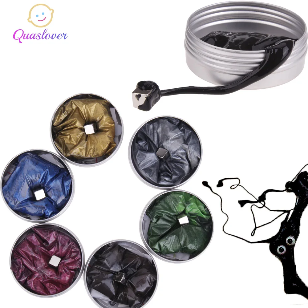 

DIY Hand Modeling Clay Putty Magnetic Slime Children Plasticine Toys Kids Fluffy Rubber Mud Clay Modeling Tools Education Toy