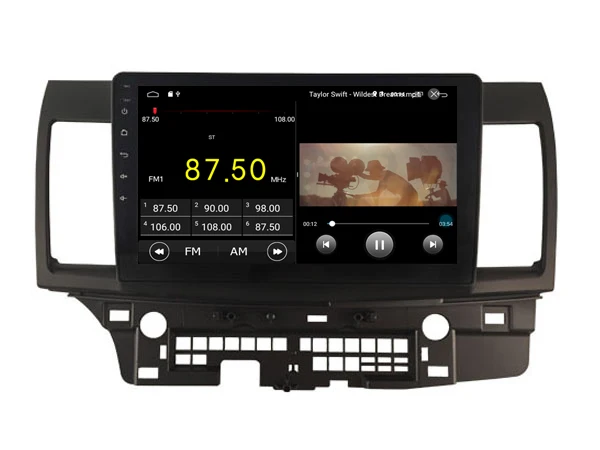 Excellent 64GB rom 8 core Android 8.1.2 car GPS for Mitsubishi Lancer 2014-2015 touch screen radio DSP navi carplay recorder FM multimedia 4
