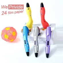 Творческий 1.75 мм ABS/PLA DIY 3D Печать Граффити Ручка LED/ЖК-Экран Smart 3D Ручка Живопись Ручка Ручка для Детей Рисунок Дизайн