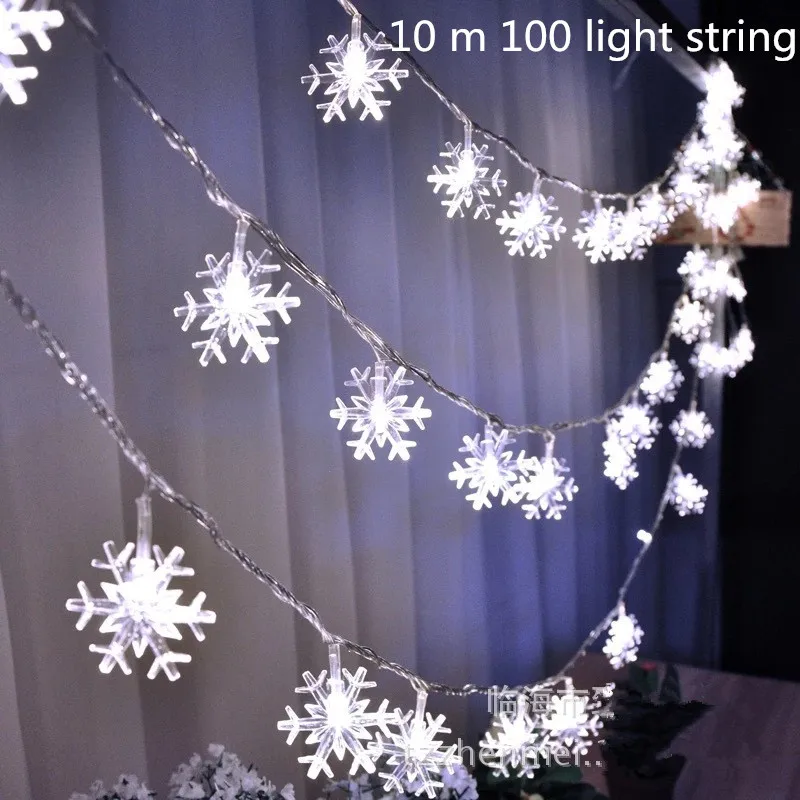 3,5 м 96 светодиодных ламп, светодиодный Декор для рождественской елки, Новогодняя гирлянда, новогодние украшения для дома, Kerst Navidad, домашний декор - Цвет: white