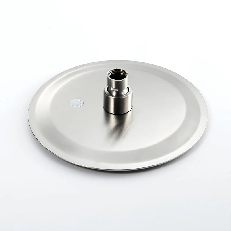 Ultra-thin 8 Inch Showerheads For Bathroom 304 SUS Rainfall Shower Heads 200mm Round Showers Polished