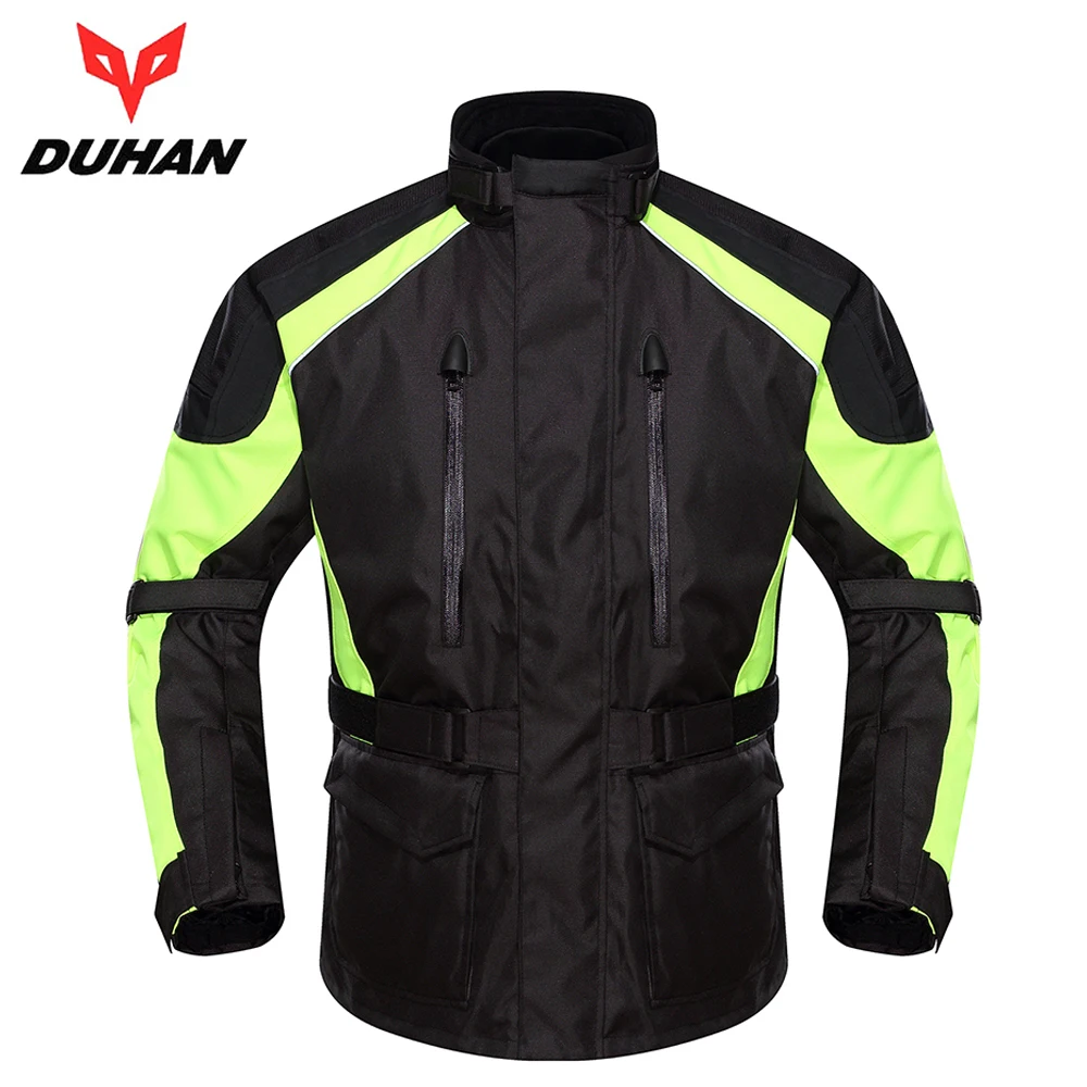 DUHAN Motorcycle Jacket Men Winter Fully Waterproof Riding Moto Jacket ...