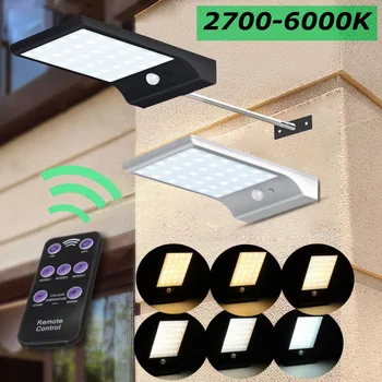 

48 LEDs Solar Power Light PIR Motion Sensor Garden Yard Wall Outdoor Street Lamp with Remote Control SMN88