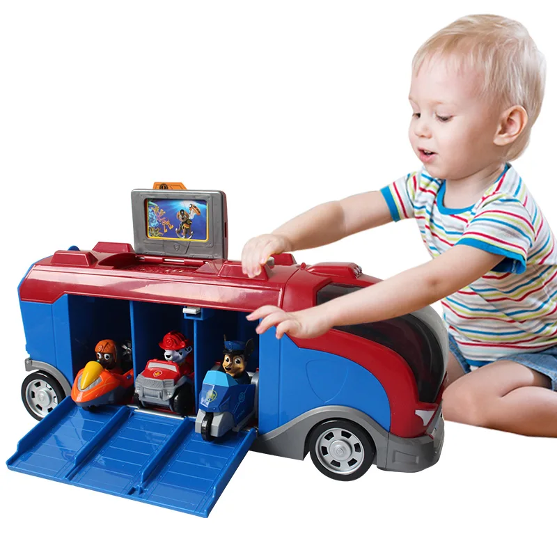 

Paw Patrol Dog Toy Cars Music Rescue Team Full Set Patrulla Canina Toy Action Figure Model Toy Child Gift