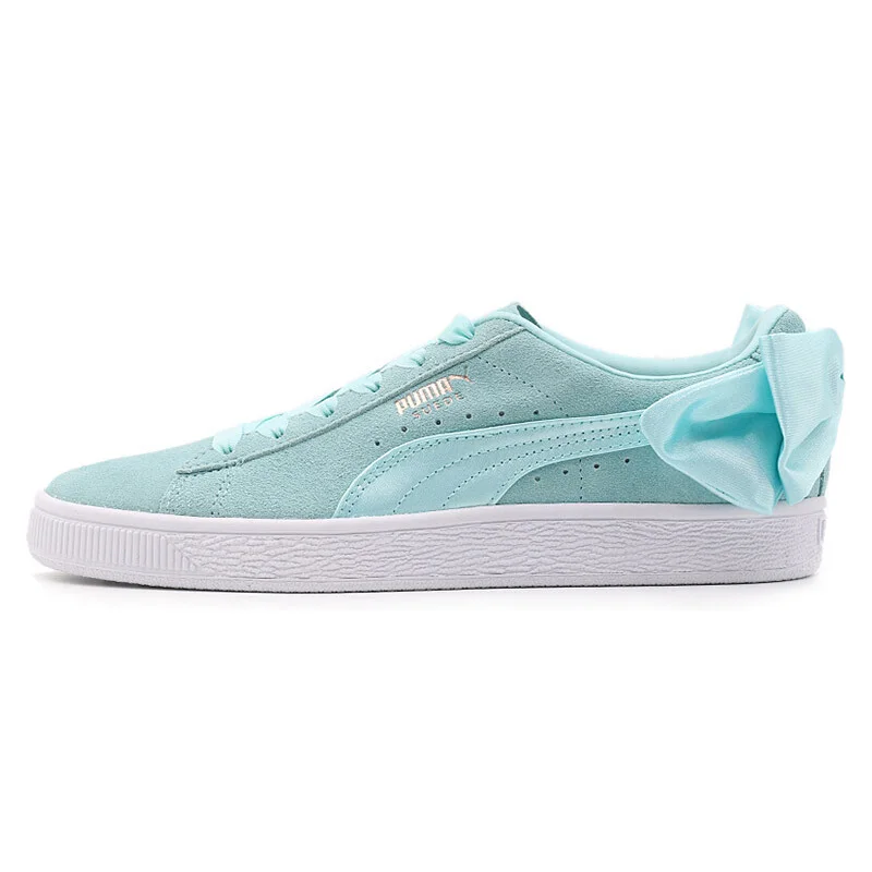 Original New Arrival PUMA Suede Bow Wns Women's Skateboarding Shoes Sneakers