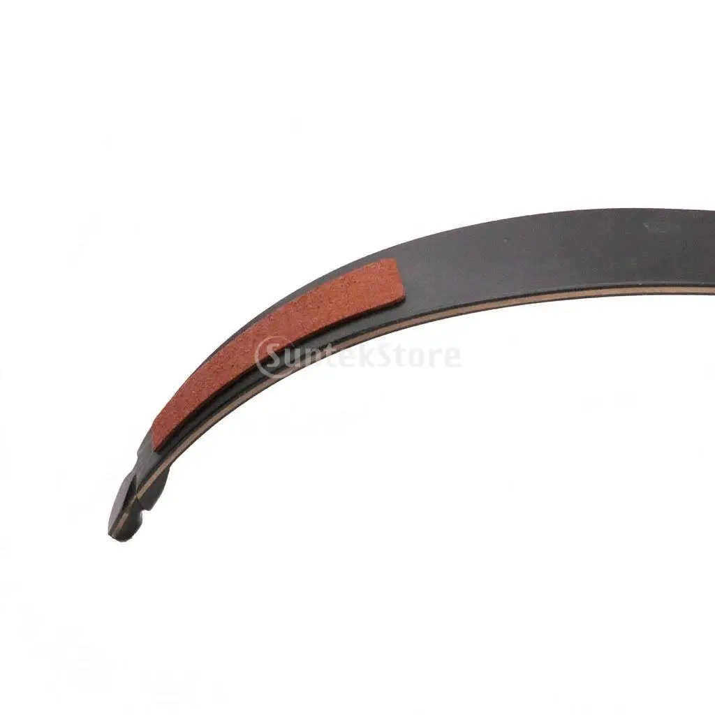 2pcs Cow Leather Archery Bow String Silencer Pads Adhesive Noise Vibration Absorber Strip Outdoor Hunting