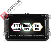 Android 7.1 Two Din 8 Inch Car DVD Stereo Player For VW/Volkswagen/Passat/POLO/GOLF/Skoda/Seat/Leon GPS Navigation Radio FM/AM