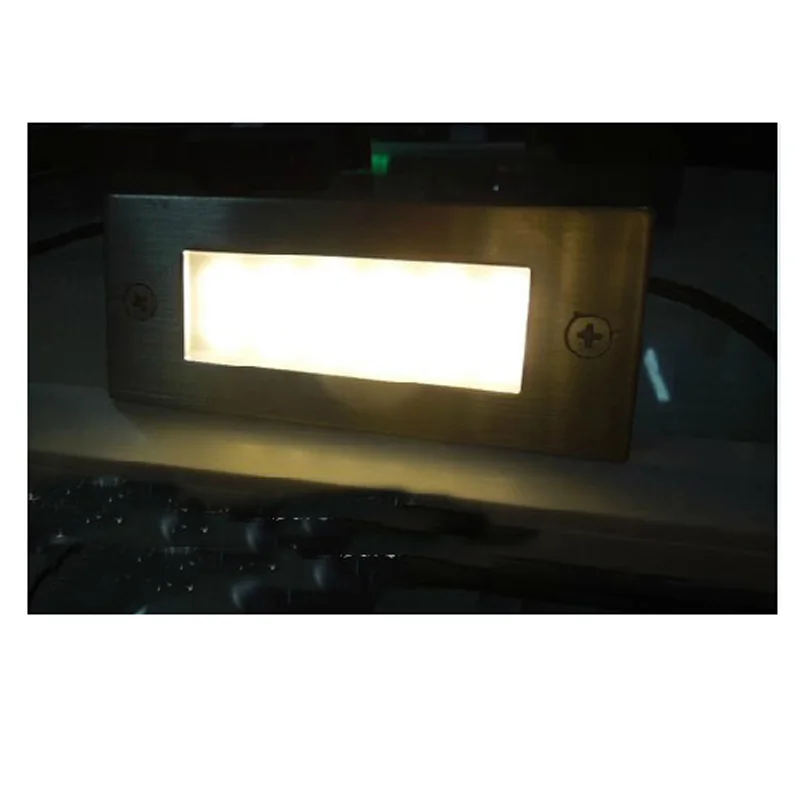 Outdoor led stair light 3W led wall lamp night light, led Step light ,recessed floor light,warm white waterproof free shipping