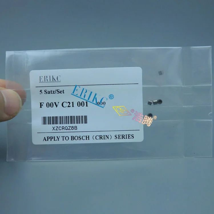 

ERIKC Common Rail, шаровое седло F00VC21001 (F 00V C21 001), дизельный клапан впрыска, шаровое седло F00V C21 001 для серии 0445120