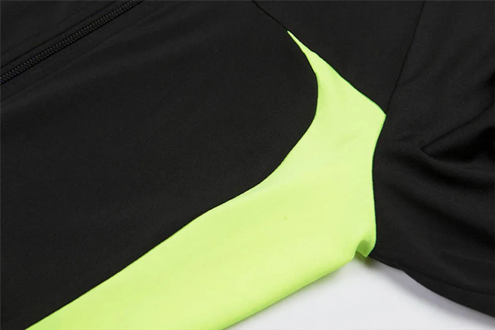 Yoga Sport Sets Women Fitness Clothing Gym Clothes Zipper Jumpsuits Solid Color Sportswear Sexy Athletic Workout Suit (12)