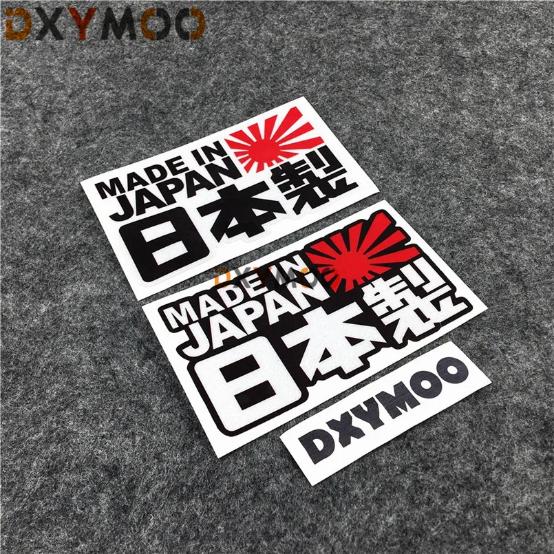 JDM HF OSAKA MADE IN JAPAN Motorcycle Helmet Bike Car Whole Body Window Sticker Decalsin Car