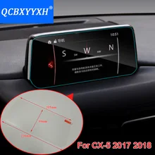 QCBXYYXH автомобильный Стайлинг 8 дюймов gps навигационный экран Стеклянная Защитная пленка-стикер для Mazda CX-5 управление ЖК-экраном