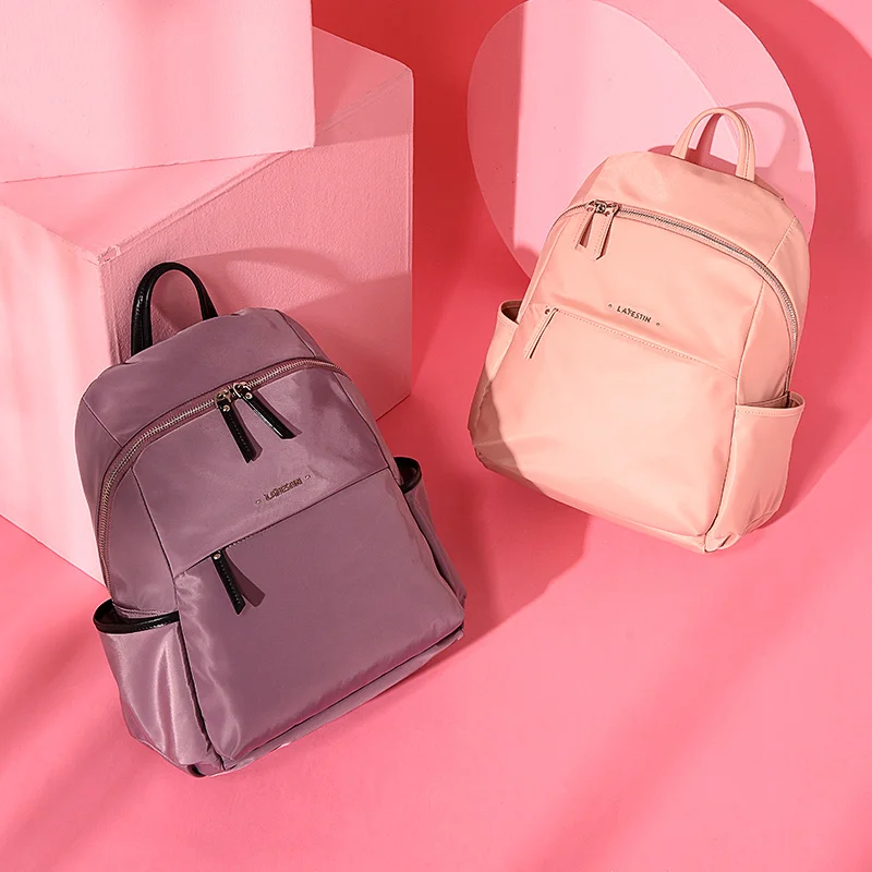 LAFESTIN las mujeres mochila nueva Nylon Casual mochila de viaje de adolescente, escuela de niñas bolsas mochila mujer bolsa mochila LAFESTIN las mujeres mochila nueva Nylon Casual mochila de viaje de adolescente, escuela de niñas bolsas mochila mujer bolsa mochila