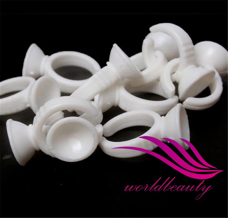 Free shipping 200 pieces glue ring type 3 for accessorices glue ring Adhesive Eyelash Pallet