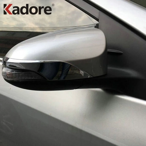 

For Toyota C-HR CHR 2016 2017 2018 ABS Chrome Rear View Mirror Trim Decoration Exterior Window Side Wing Strip Car Accessories