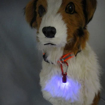

5pcs/Lot Pet Collar Pendant LED dog collar Night light pendant security luminous pendant Collar pet supplies dog accessories