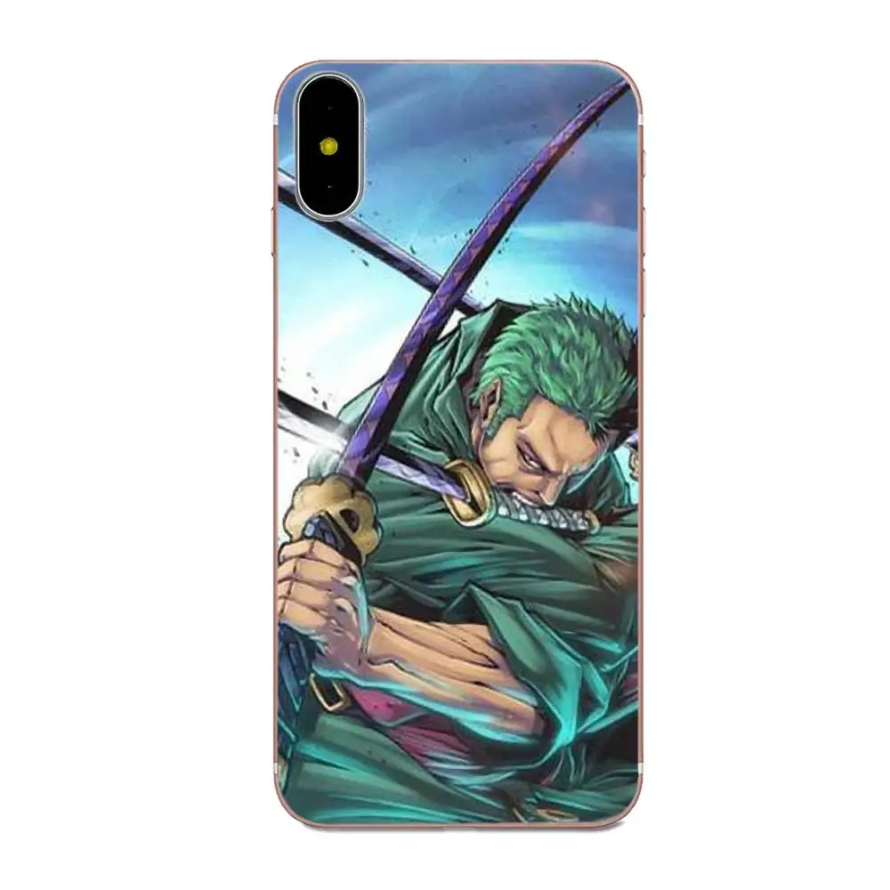 Цельнокроеный Roronoa Zoro для Apple iPhone 4 4S 5 5C 5S SE 6 6S 7 8 Plus X XS Max XR мягкий чехол из ТПУ с
