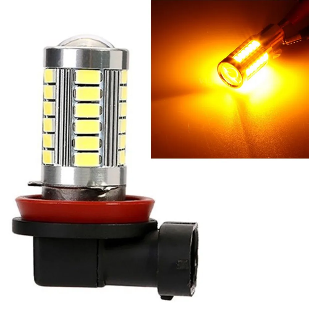 12 В постоянного тока H11 H8 H9 светодиодный светильник 5630 5730 33 SMD 33SMD противотуманная