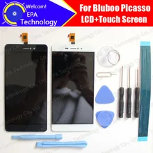 Bluboo Picasso LCD Display+Touch Screen Digitizer 100% Original Tested LCD Screen Glass Panel For Picasso+tools+ Adhesive
