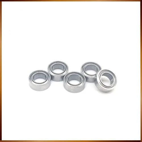 abec 4PCS High quality ABEC MR74ZZ MR74Z MR74 ZZ L-740ZZ 4x7x2.5 mm 4*7*2.5 mm metal shield Miniature deep groove ball bearings