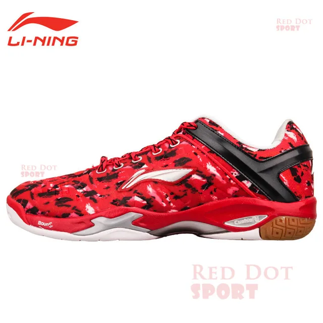 Best price at $125 Cheap 2015 Sudirman Cup Lining Badminton Shoe Fu Haifeng Cai Yun Boots Limited edition Men Badminton Sport Shoe AYAK009