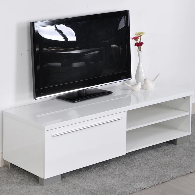 Us 259 99 Aingoo Modern Tv Stand White Living Room Furniture Table Is Perfect For Ny Kind Of In Stands From On
