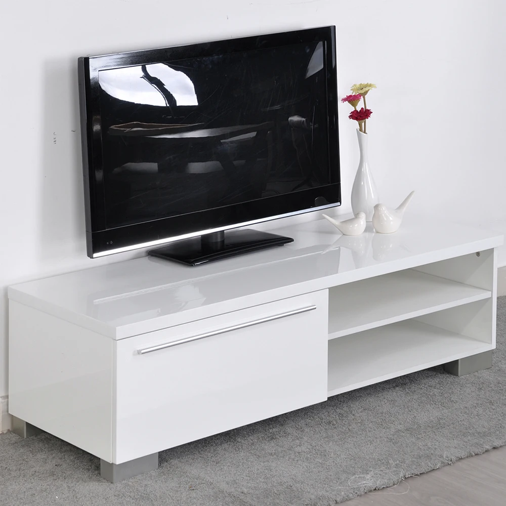 Aingoo Moderna Porta Tv Mobili Salotto Bianco Moderno Tavolo