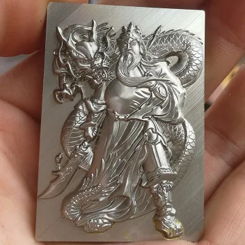 

990 sterling silver pendant faucet Guan Gong jewelry manufacturers to map custom manual free shipping