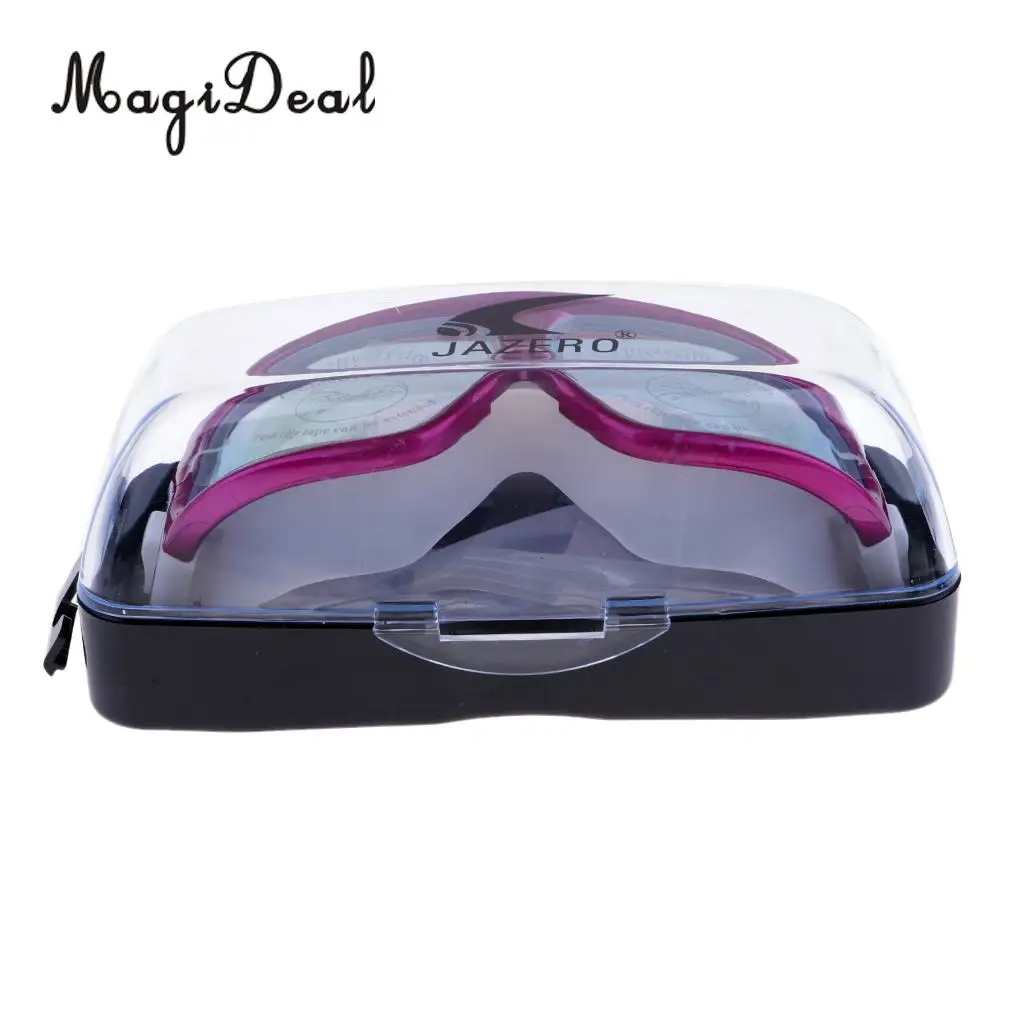 MagiDeal Unisex Anti-Fog Diving Mask Snorkeling Kayak Goggles w/ Ear Plug for Water Sports Freediving Swimming SCUBA Snorkeling