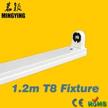 1,2 м T8 светильник 4 фута светодиодный светильник Стойка Высокое качество поддержка 1,2 метров кронштейн 1200 мм стент держатель лампы G13 Цоколи