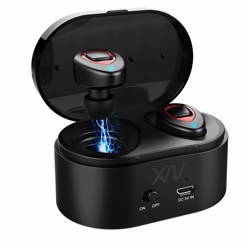 

Wireless Earphone Bluetooth Headset Mini Invisible Earbuds Sports Headphone With Mic Microphone for Iphone for Xiaomi