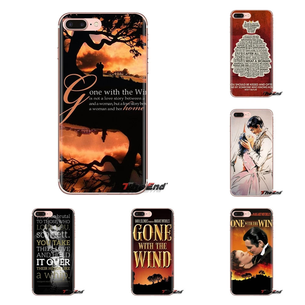 For Xiaomi Mi3 Samsung A10 A30 A40 A50 A60 A70 Galaxy S2 Note 2 Grand Core Prime Vivien Leigh Gone With The Wind TPU Case Covers |