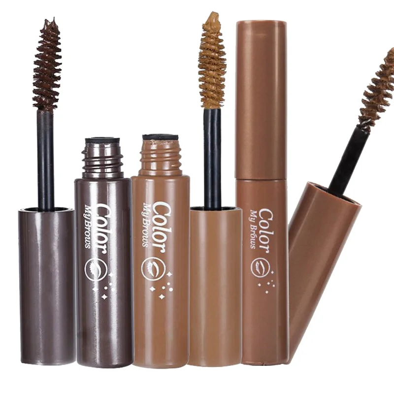 

3 Color Long Lasting Eyebrow Tint Enhancers Mascara Cream Eye Brow Makeup Dark Brown Dye Cream Paint Eyebrow Enhancer Cosmetic