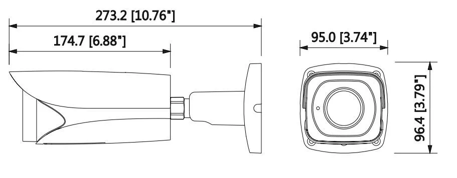 Оригинальный ahua IPC-HFW81230E-Z 4 К IP-камера Ultra HD супер 12MP IP-камера 50 м ночного видения IPC-HFW81230E-ZE HFW81230E-Z