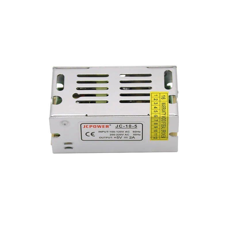 Хорошее качество светодиодный DC5V полосы Мощность адаптер импульсный источник питания светодиодного табло для AC100-240V 2A 4A 6A 10A 12A 20A 30A 40A 60A блок питания