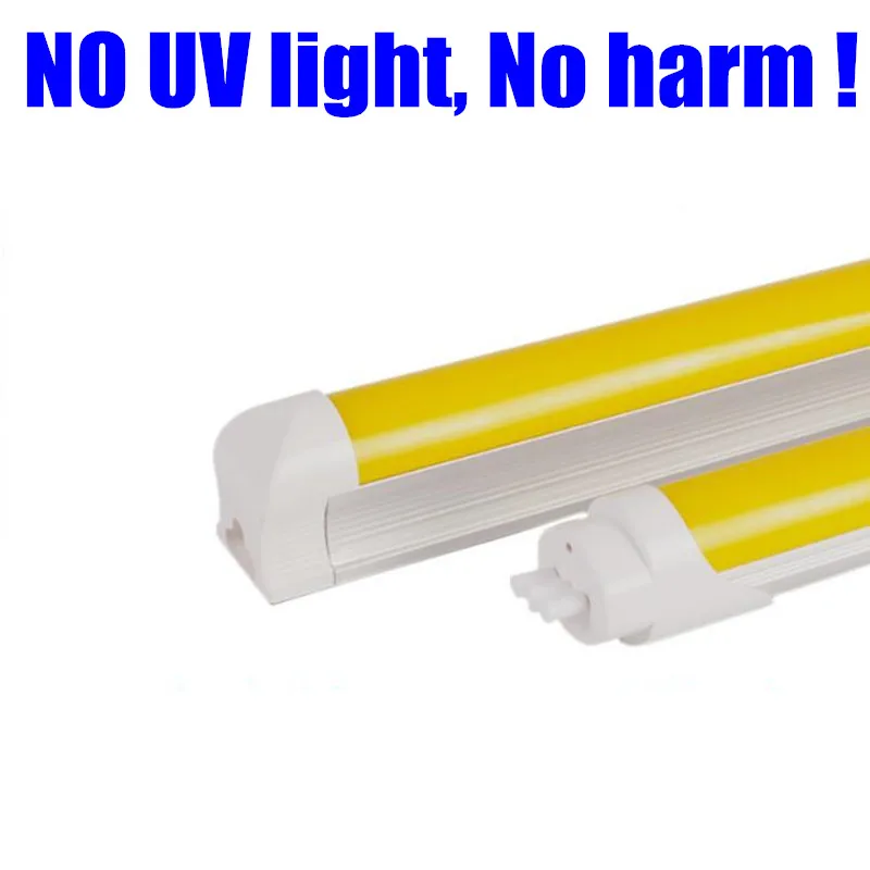 

25pcs/lot anti-UV ultraviolet light LED tube AC110V 220v 230v 240v 50/60hz 2ft 0.6m 3ft 0.9m 4ft 1.2m integrated G13 T8 LED tube