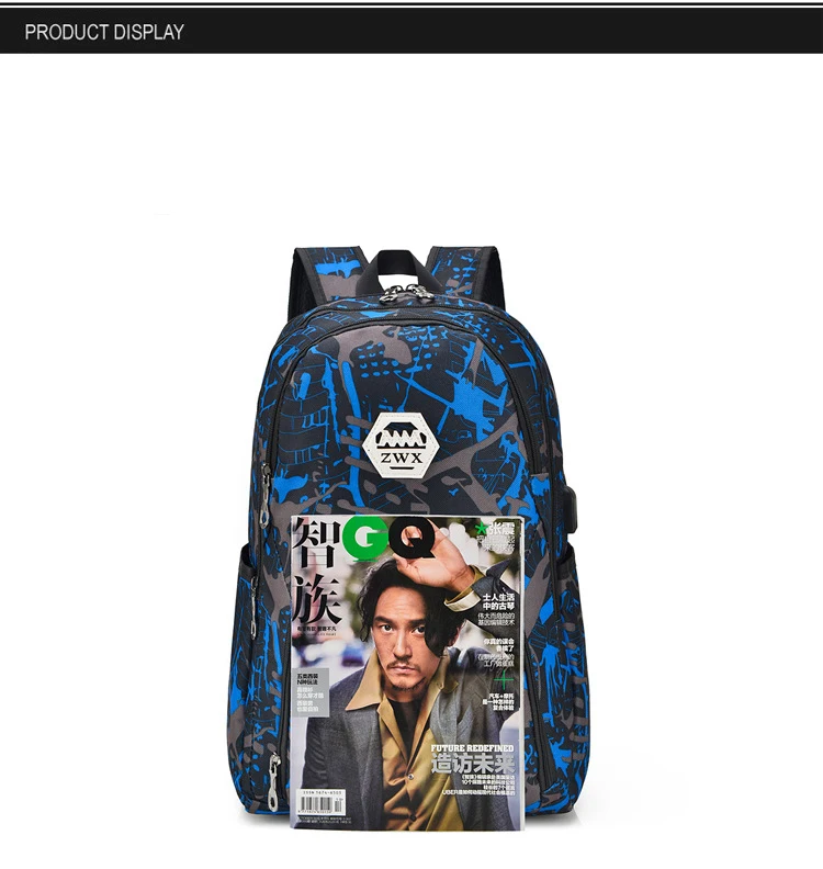 3 шт./компл. USB мужские рюкзаки для девочек с высокой талией для женщин для мальчиков одно плечо большой для активной деятельности, Студенческая, для путешествий, сумка для мужчин школьный рюкзак mochila
