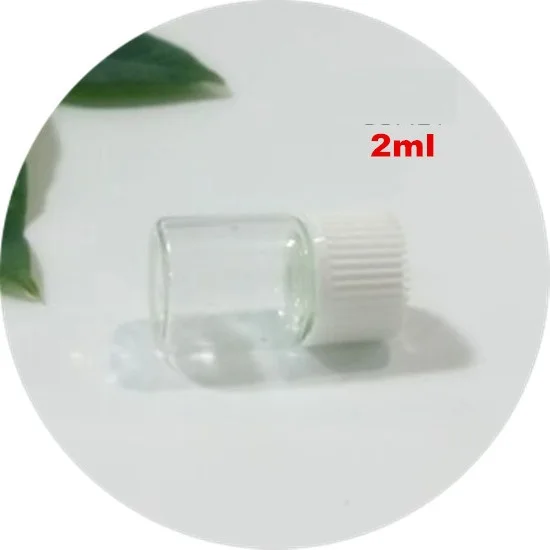 2ML transparent test bottle or essential oil bottle or sample test