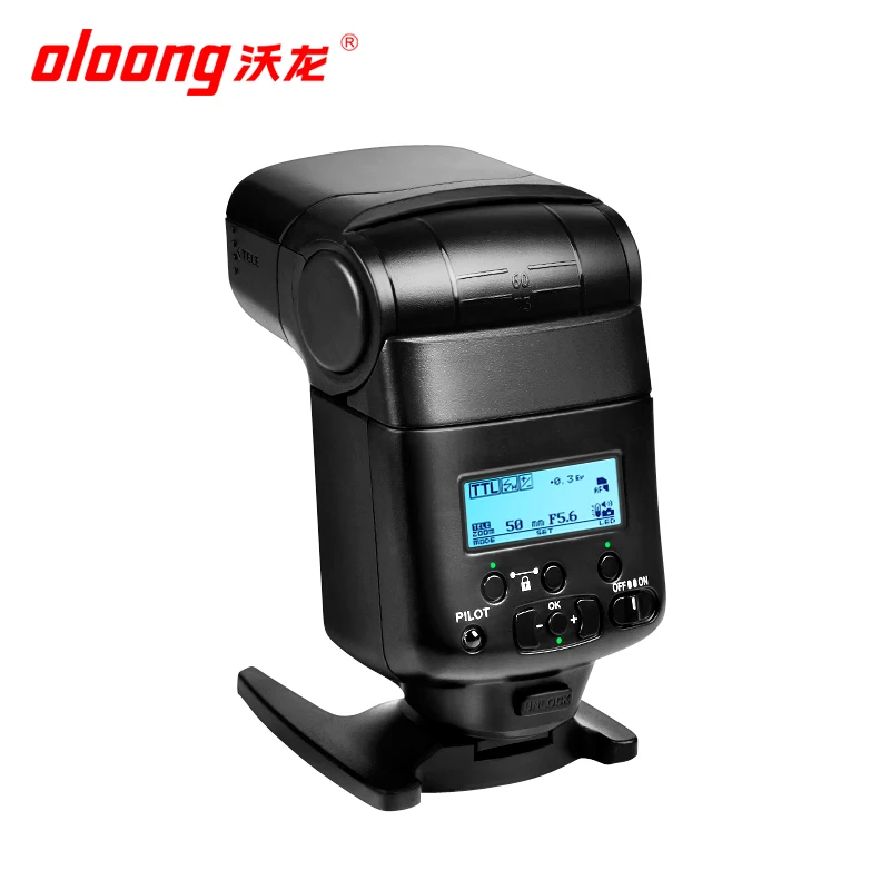 Мини-вспышка с ЖК-дисплеем TTL 1/8000s HSS Speedlite вспышка для камеры Sony SLR A7R2 A6300 A99 |