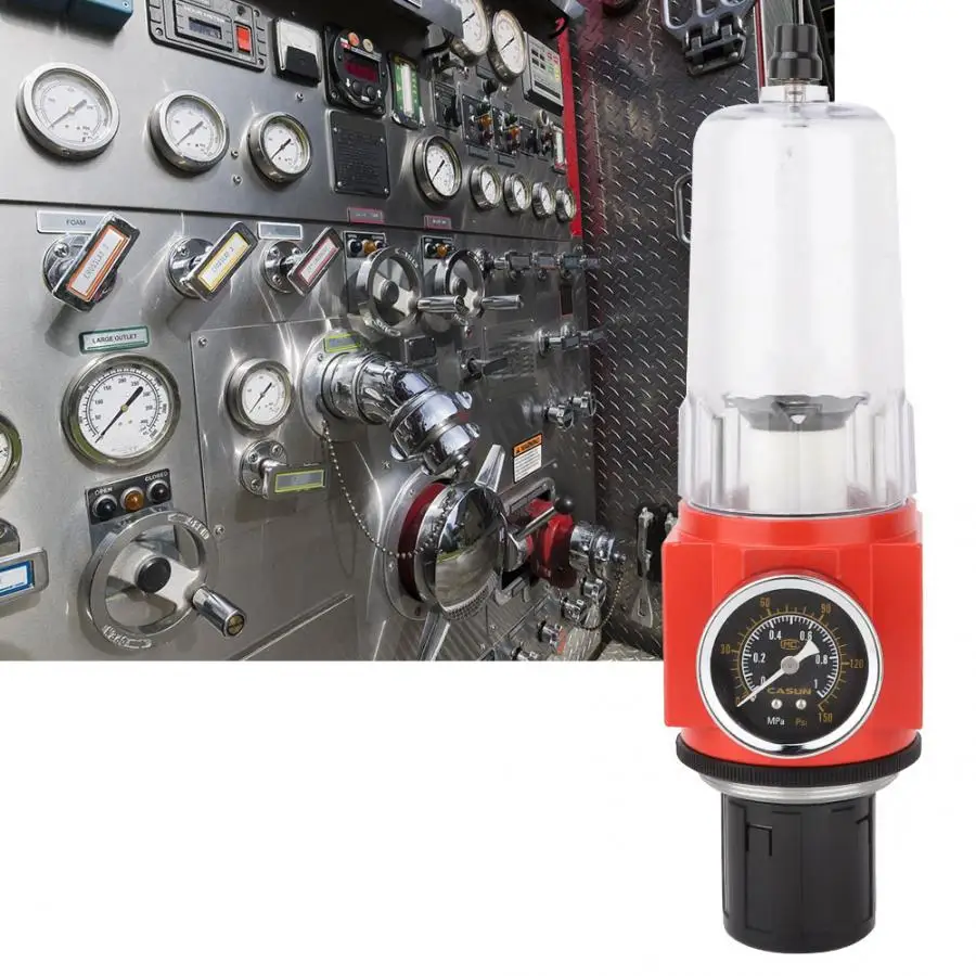 0,05-0,85 МПа G3/" порт источник воздуха регулятор давления газа редукционный клапан с манометром фильтр Регулятор давления