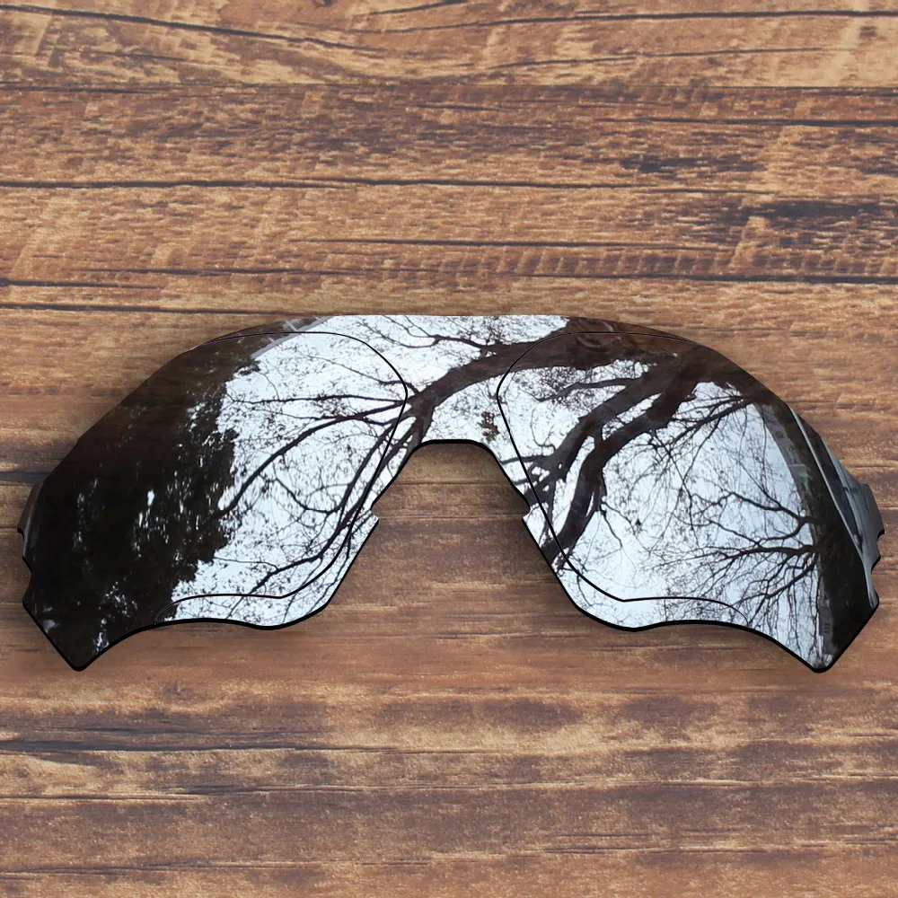 Lenti Di Ricambio Polarizzate Millerswap Per Occhiali Da Sole Oakley Evzero Range Argento Metallizzato