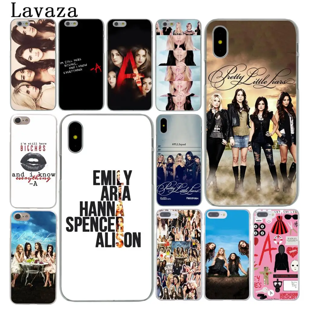 

Lavaza Pretty Little Liars Lucy Hale Hard Phone Case for iPhone XR X XS 11 Pro Max 10 7 8 6 6S 5 5S SE 4S 4 Cover